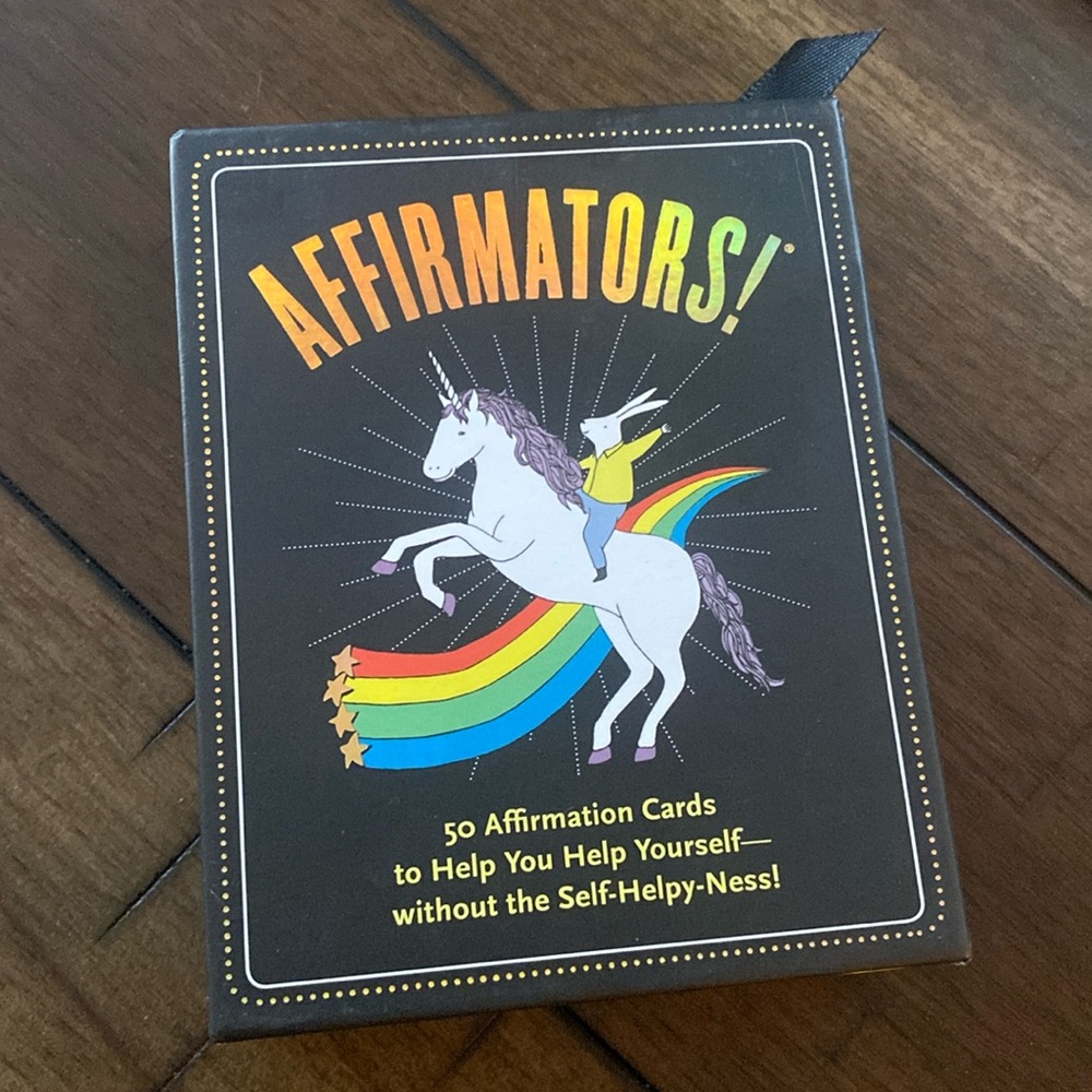 Affirmators affirmation cards set, new